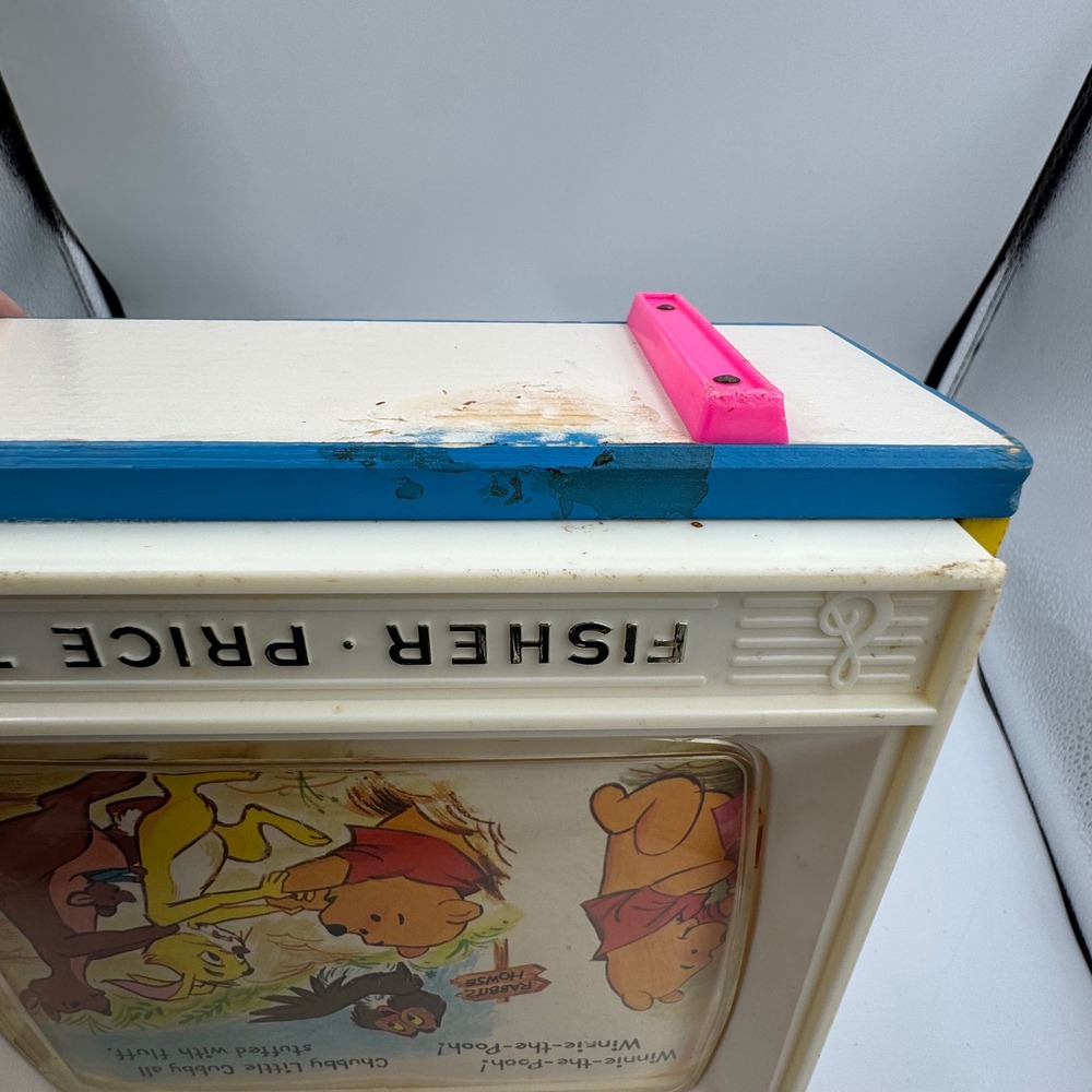 Fisher-Price Music Box TV Kids Winnie the Pooh Vintage Toy - Picture 5 of 7